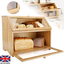 Double Layer Bamboo Wooden