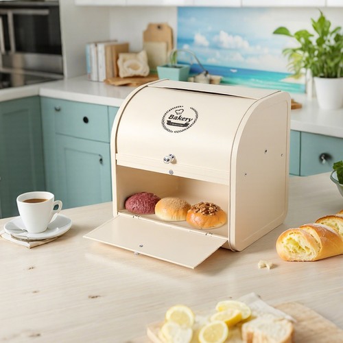 Double layer bread box - double,