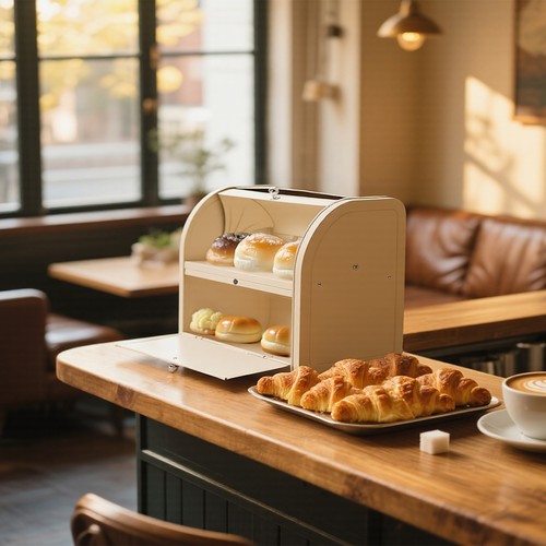 Double layer bread - bread, box