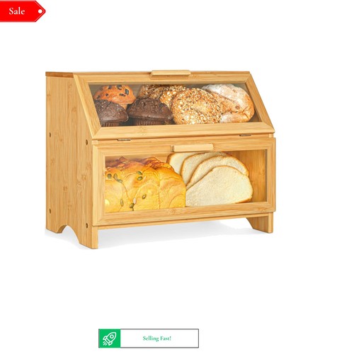 Double layer bamboo - layer, bread