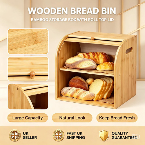 Bread bin 2tiers - bread, layer