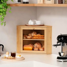 2 Tier Corner Bread Bin