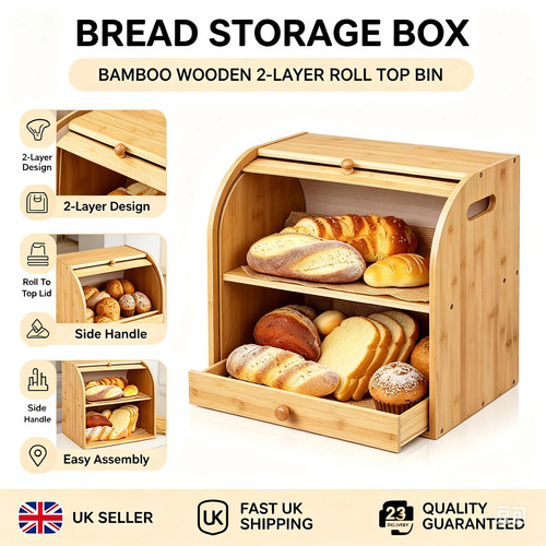Bread bin tiers - 2, layer