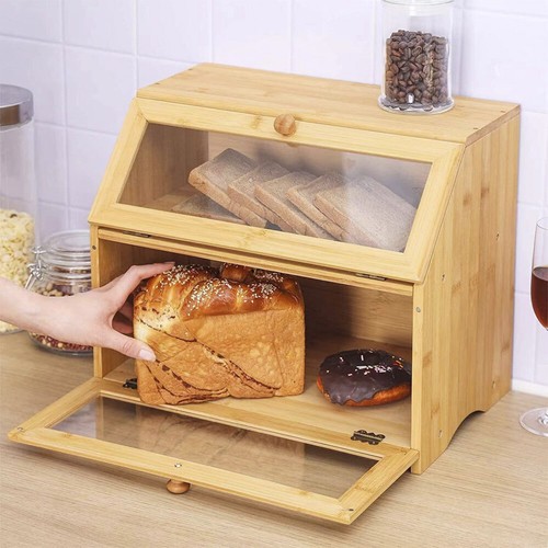 Double layer bamboo - double-layer, bins