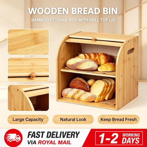 Bread bin tiers - 2, double