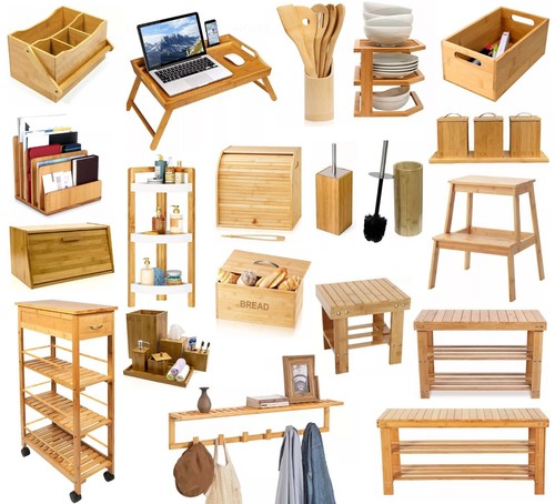 Natural bamboo kitchen - natural,