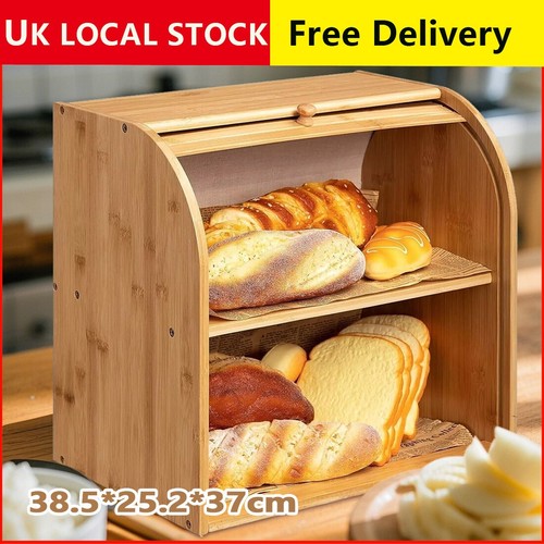 Bread bin tiers - double, layer