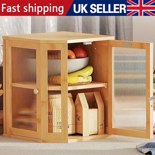Tier bamboo bread bin double - 2,