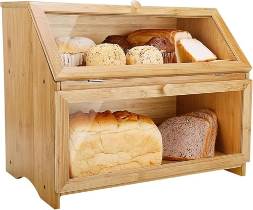 Traders bamboo breadbin - traders,