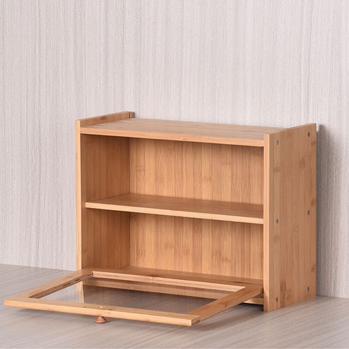 Double layer large bread box - double,