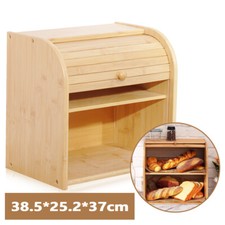 Bread Bin 2 Tiers Double Layer