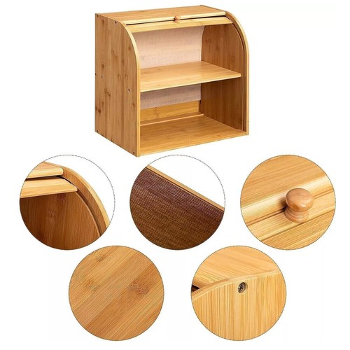 Bread bin tiers double - tiers,