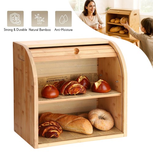 Tier bamboo bread - tier, bin