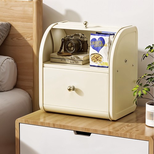 Metal bread bin - bread, layer