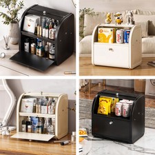 Functional Flip Top Bread Bins