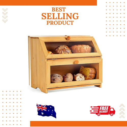 Double layer large bread - bread, box